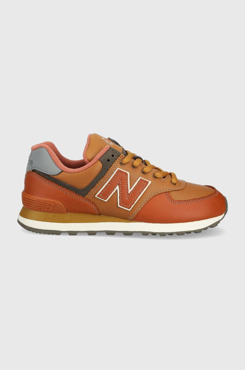 New Balance Superge Ml574oma rjava barva - Pepit.si