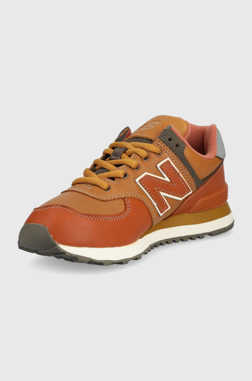 New Balance Superge Ml574oma rjava barva - Pepit.si