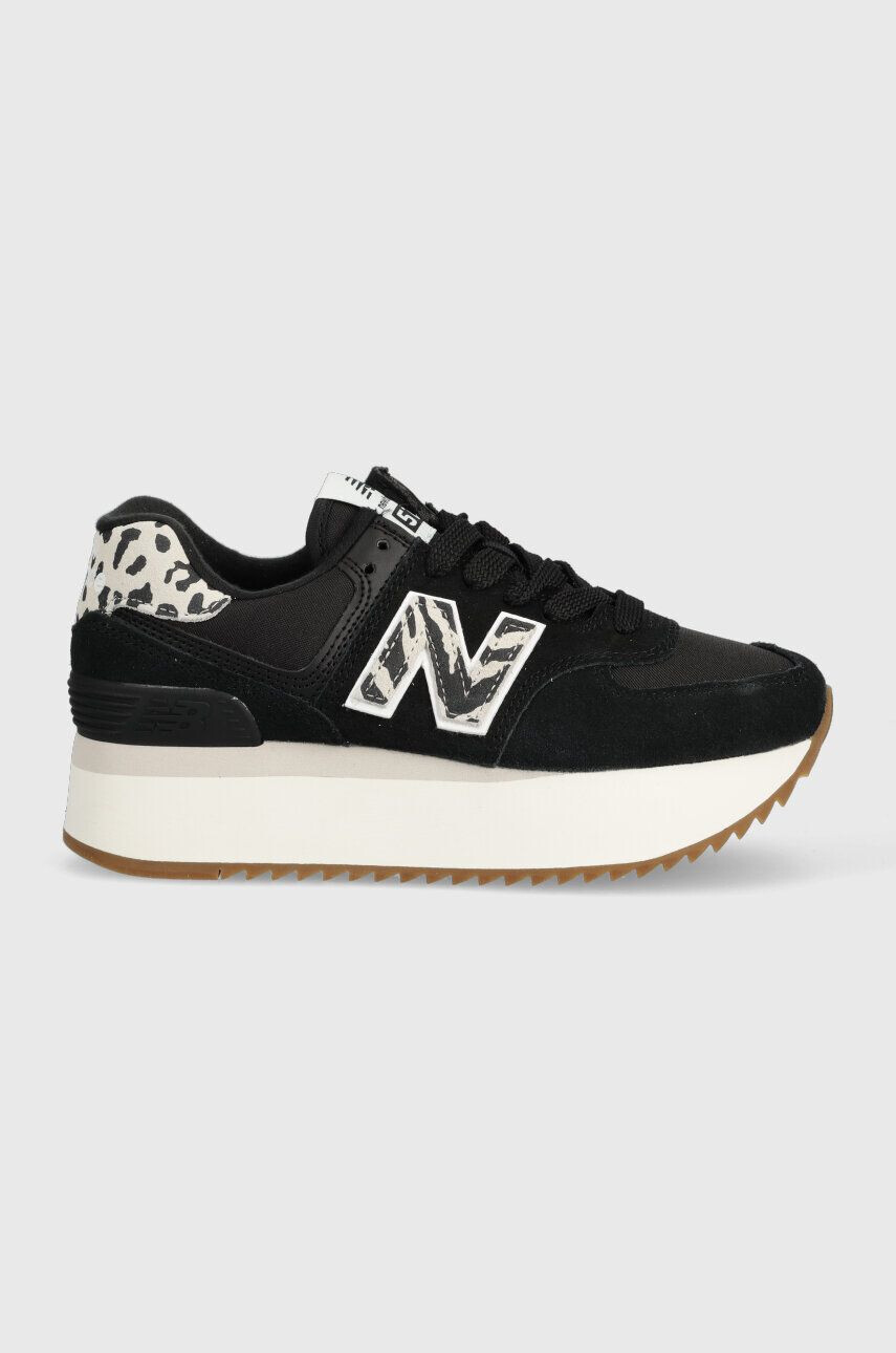 New Balance Superge WL574ZDA črna barva - Pepit.si