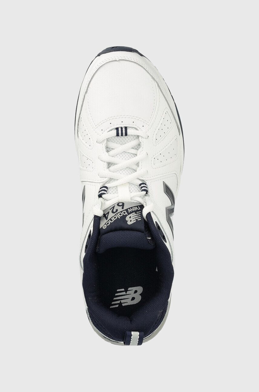 New Balance Superge za trening 624v5 bela barva - Pepit.si