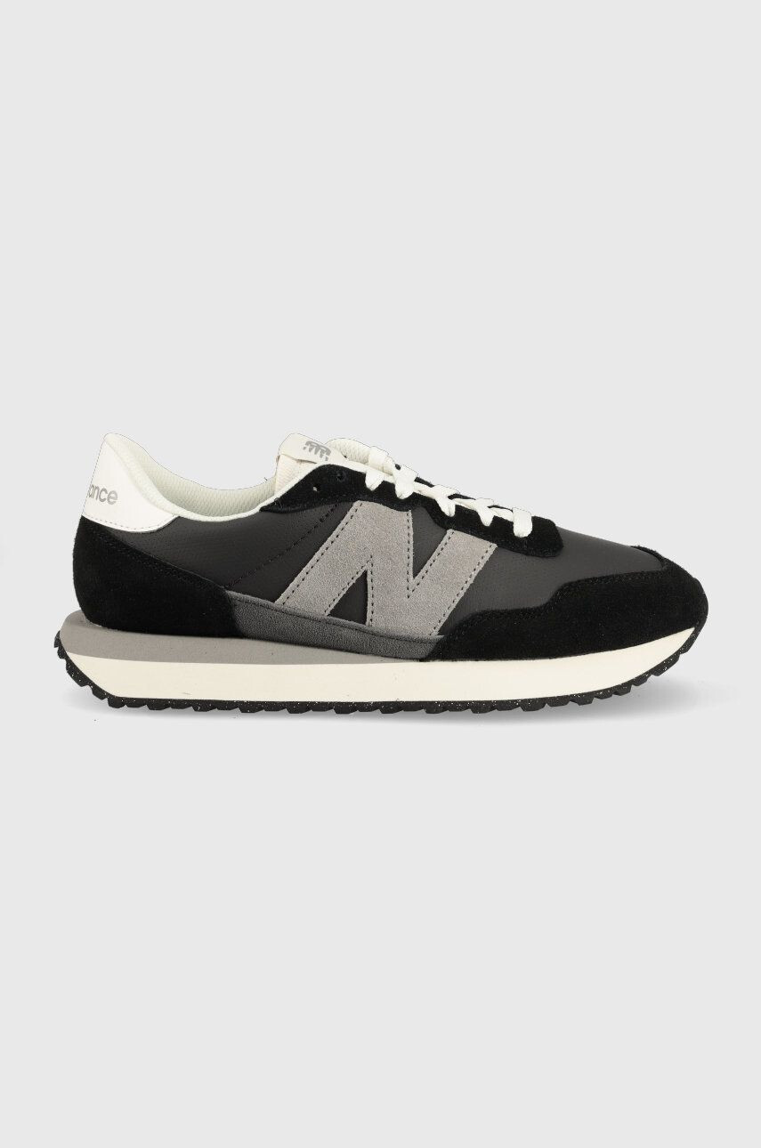 New Balance Usnjene superge Ms237rc črna barva - Pepit.si