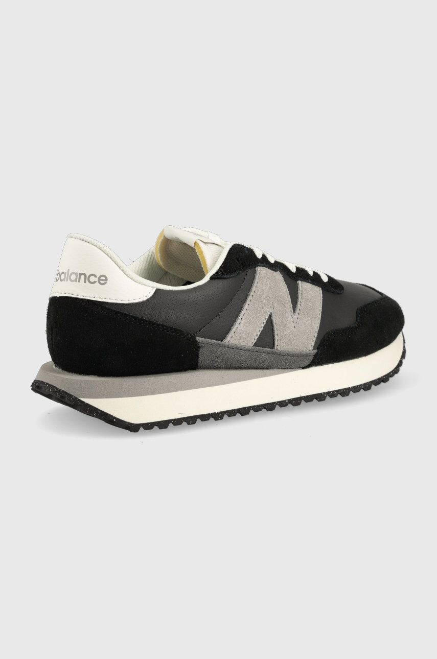 New Balance Usnjene superge Ms237rc črna barva - Pepit.si