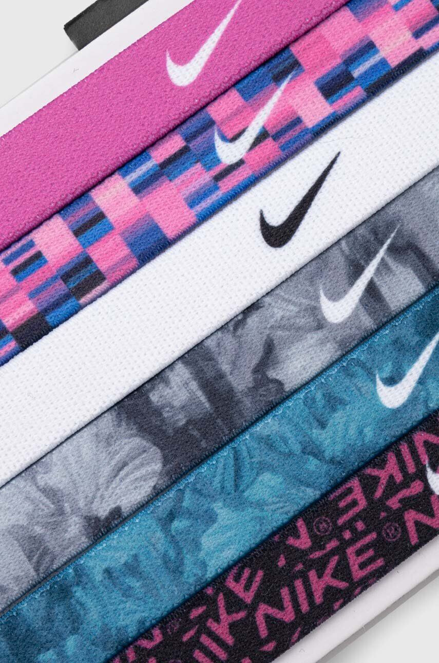 Nike Naglavni trakovi 6-pack roza barva - Pepit.si