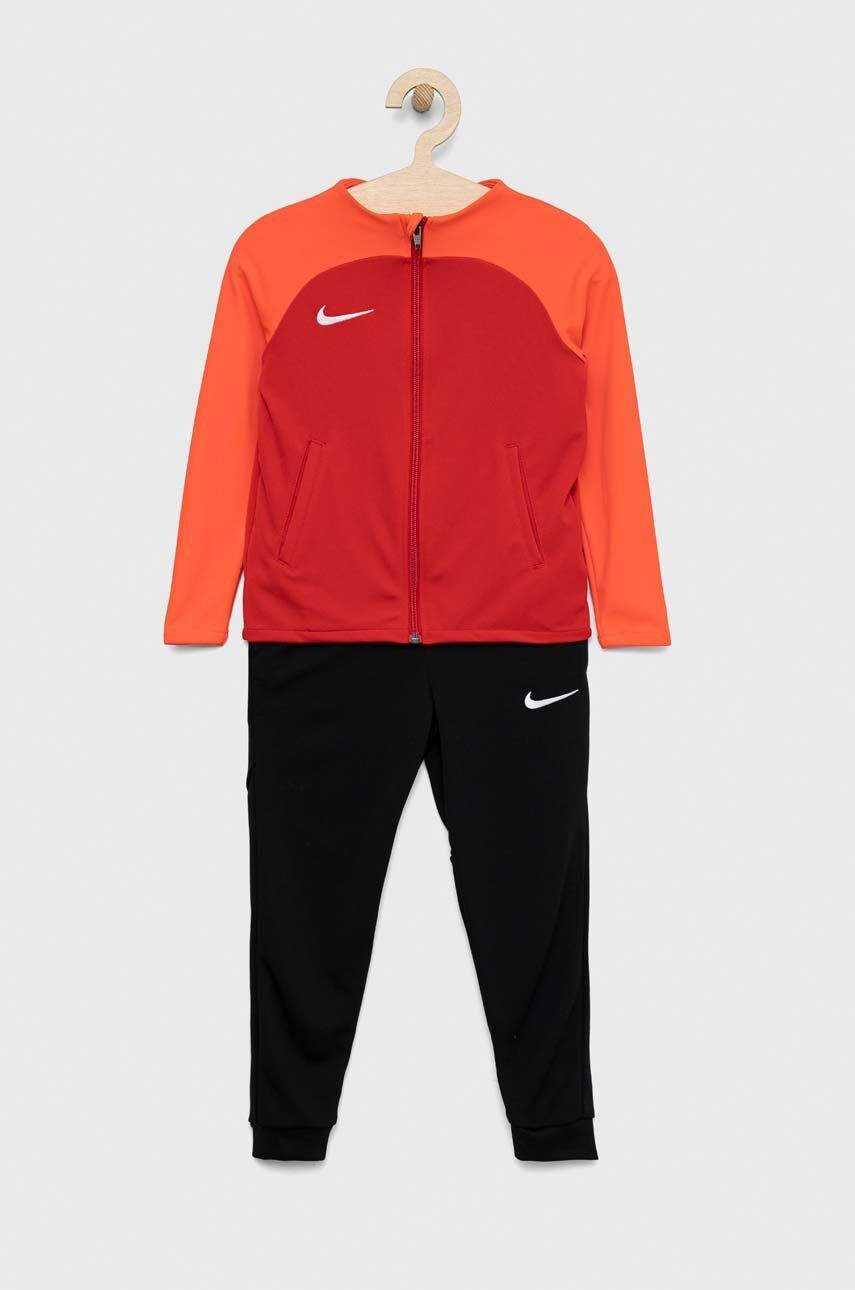 Nike Otroška trenirka rdeča barva - Pepit.si