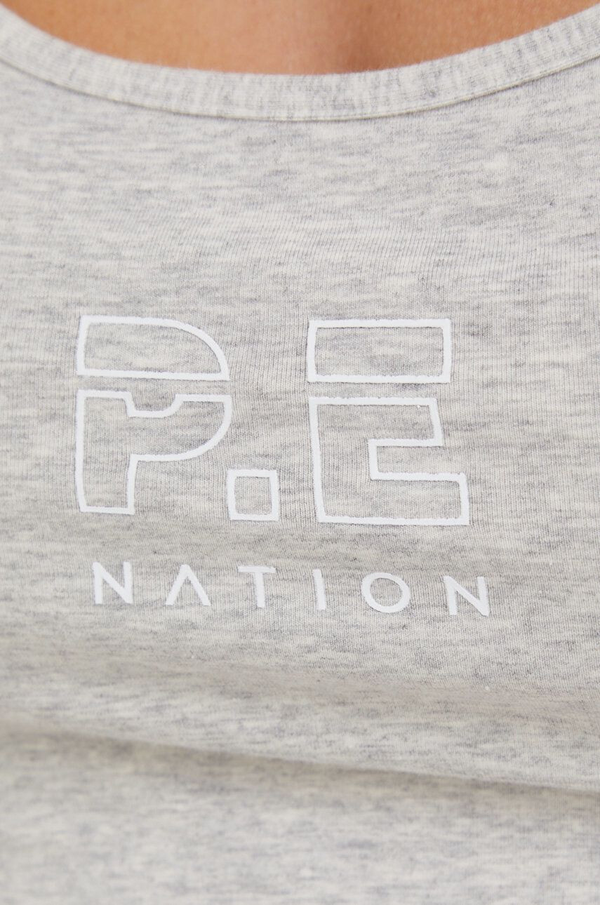 P.E Nation Modrček siva barva - Pepit.si