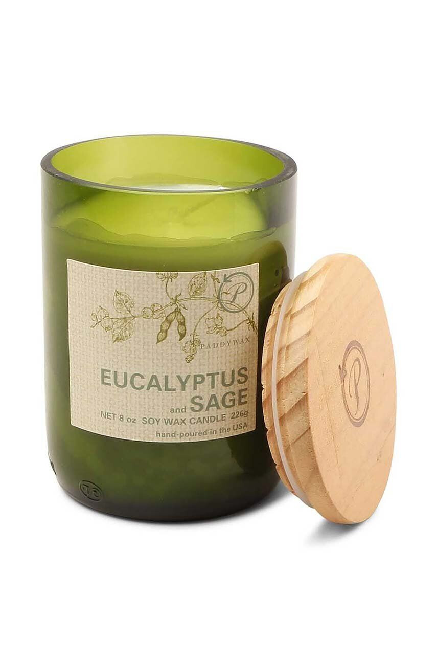 Paddywax Dišeča sojina sveča Eucalyptus & Sage 226g - Pepit.si