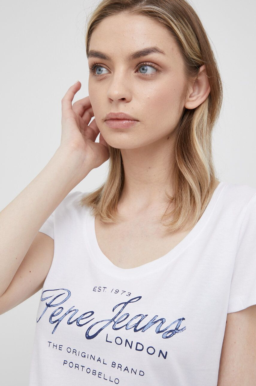 Pepe Jeans Bombažen t-shirt Baia - Pepit.si