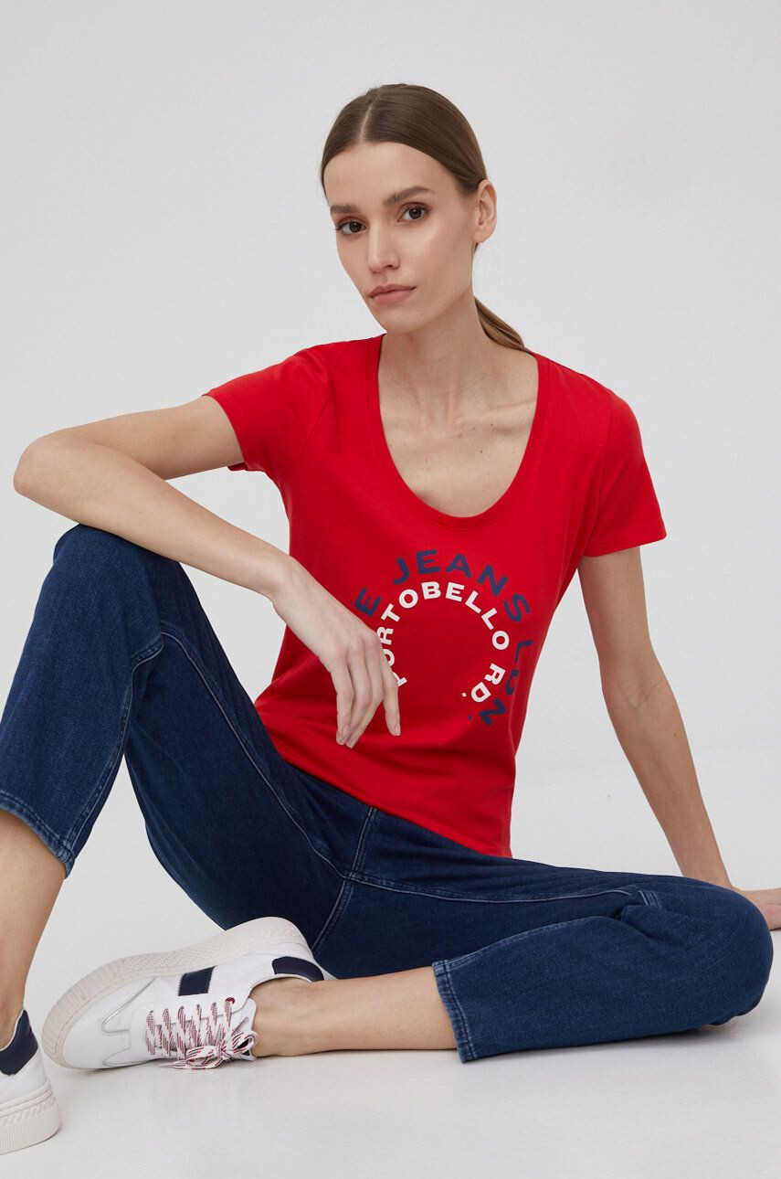 Pepe Jeans Bombažen t-shirt Cammie - Pepit.si