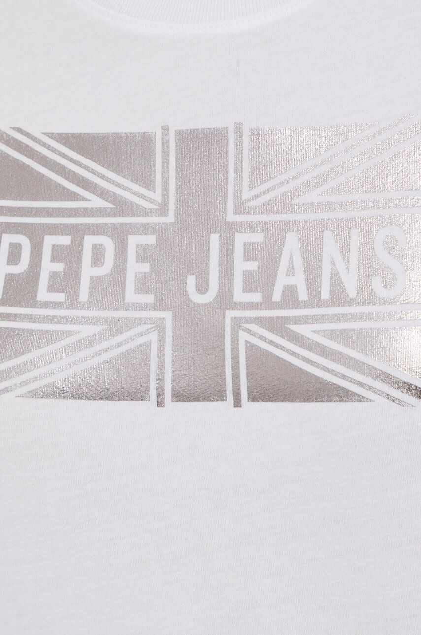 Pepe Jeans Bombažna kratka majica - Pepit.si