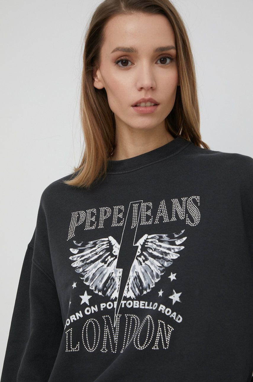 Pepe Jeans Bombažna mikica Cadence - Pepit.si