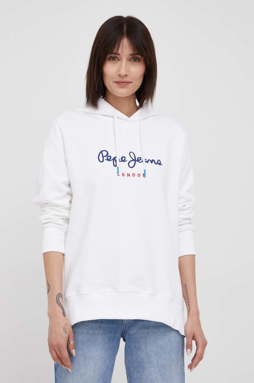 Pepe Jeans Bombažna mikica Calista Hoodie - Pepit.si