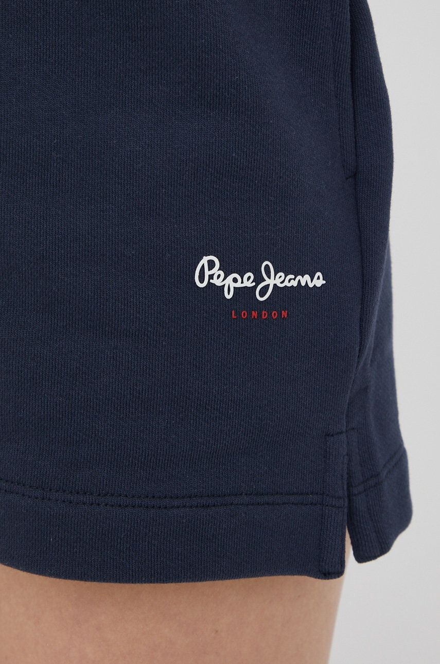 Pepe Jeans Bombažne kratke hlače Calista Short žensko - Pepit.si