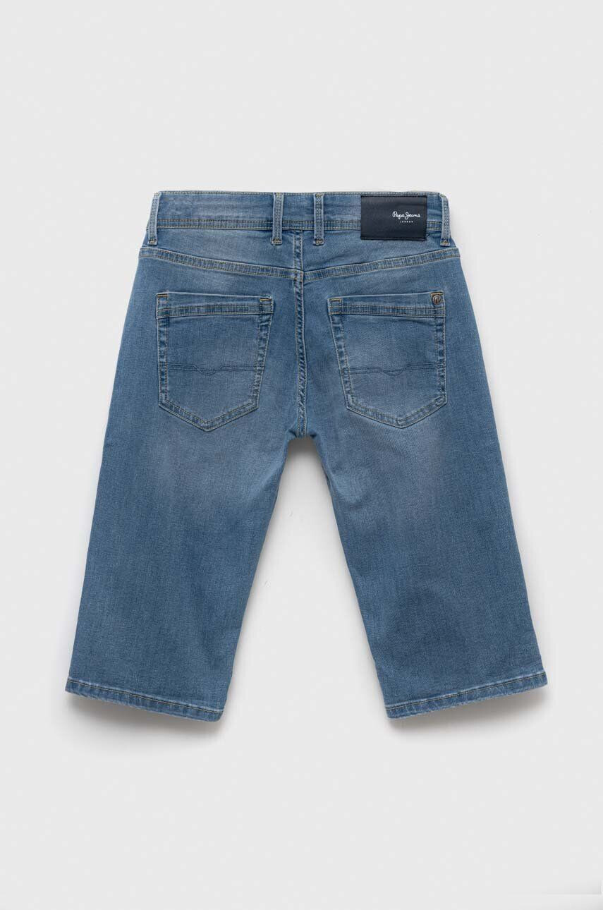 Pepe Jeans Otroške kratke hlače iz jeansa PJL BJ Denim - Pepit.si