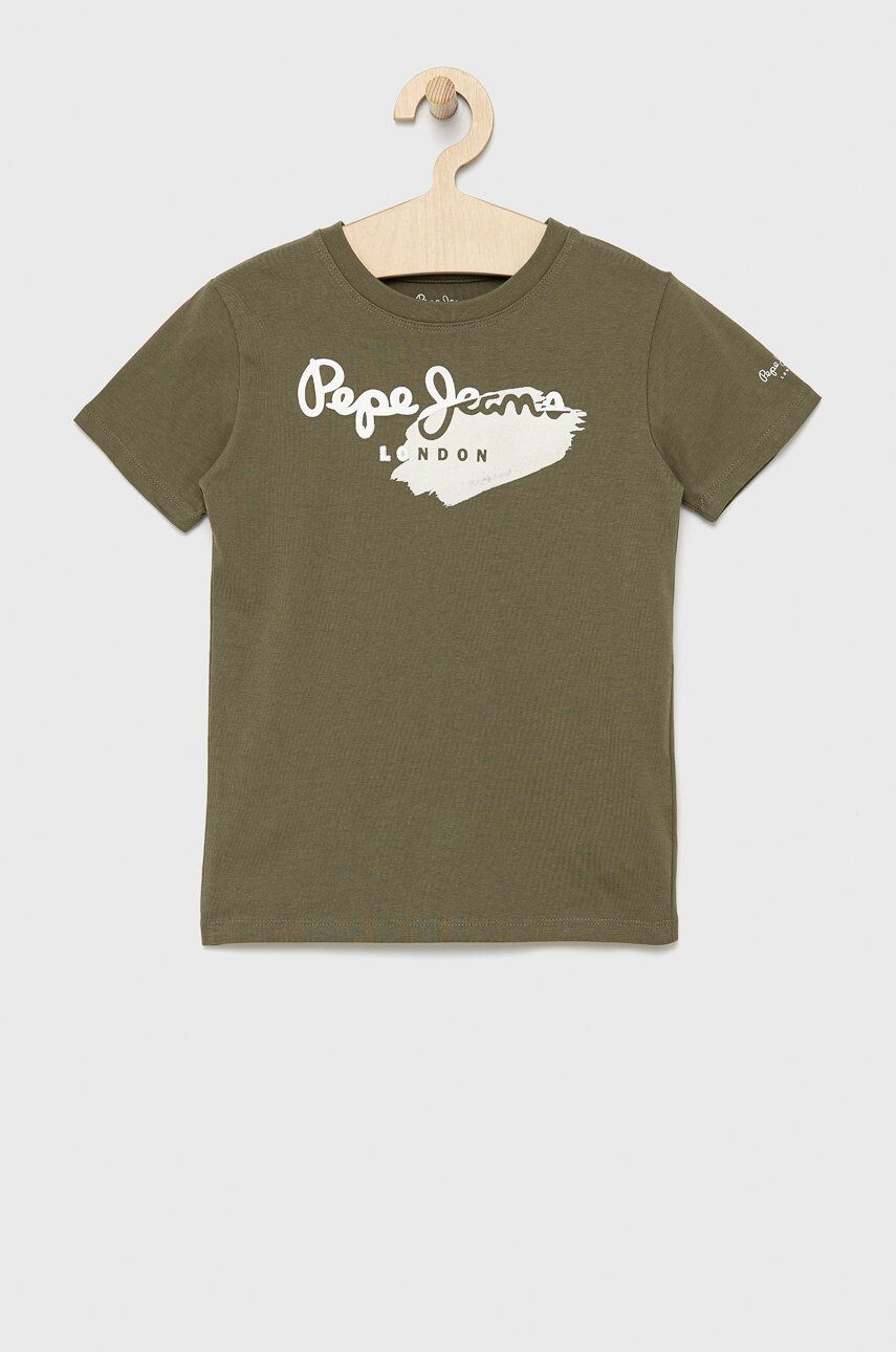 Pepe Jeans Otroški bombažen t-shirt - Pepit.si