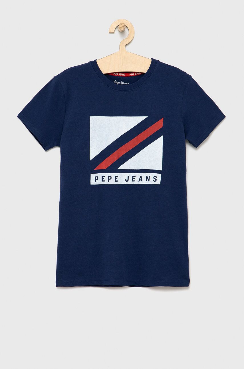 Pepe Jeans Otroški bombažen t-shirt - Pepit.si