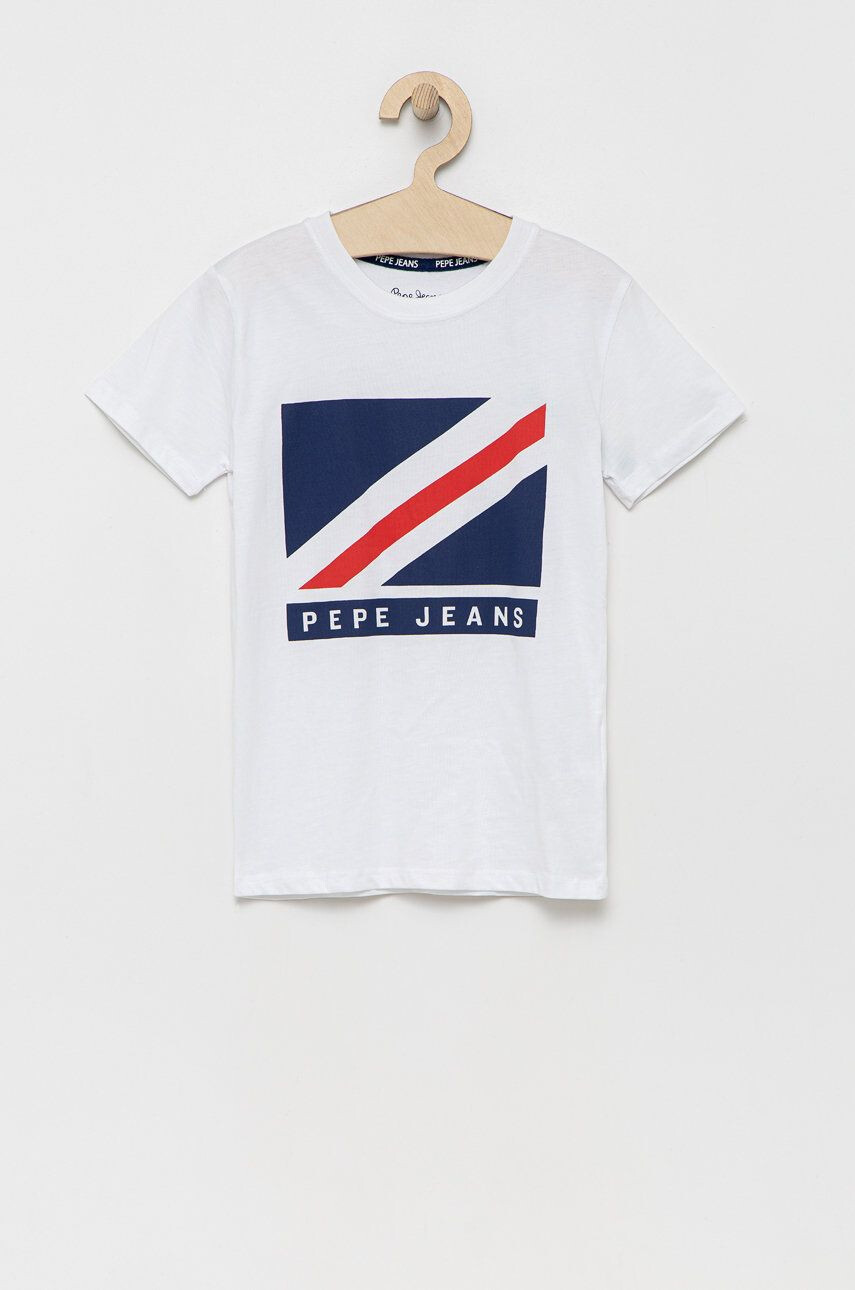 Pepe Jeans Otroški bombažen t-shirt - Pepit.si