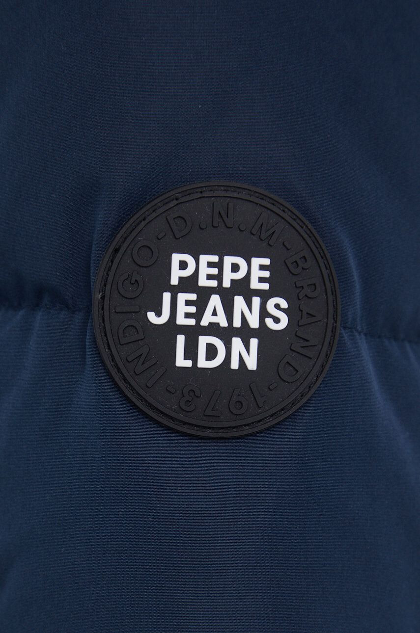 Pepe Jeans Puhovka FRIDA ženska mornarsko modra barva - Pepit.si