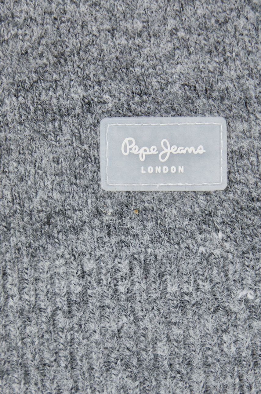 Pepe Jeans Pulover s primesjo volne moški siva barva - Pepit.si