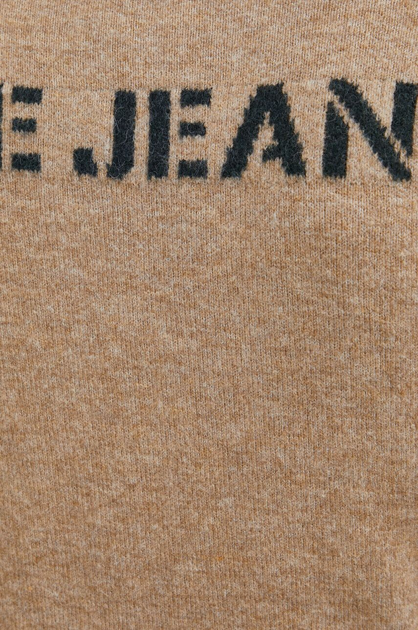 Pepe Jeans Pulover s primesjo volne moški bež barva - Pepit.si