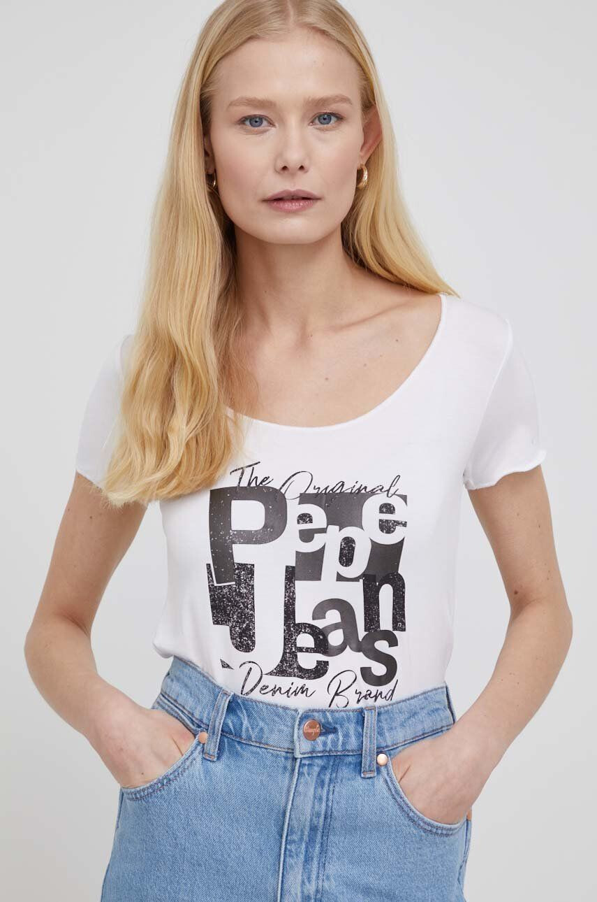 Pepe Jeans T-shirt Chelsea ženski - Pepit.si