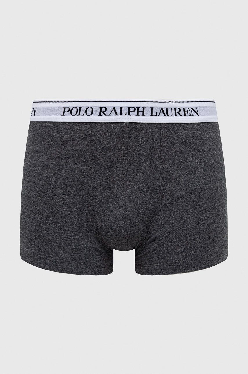 Polo Ralph Lauren Boksarice 3-pack moški siva barva - Pepit.si