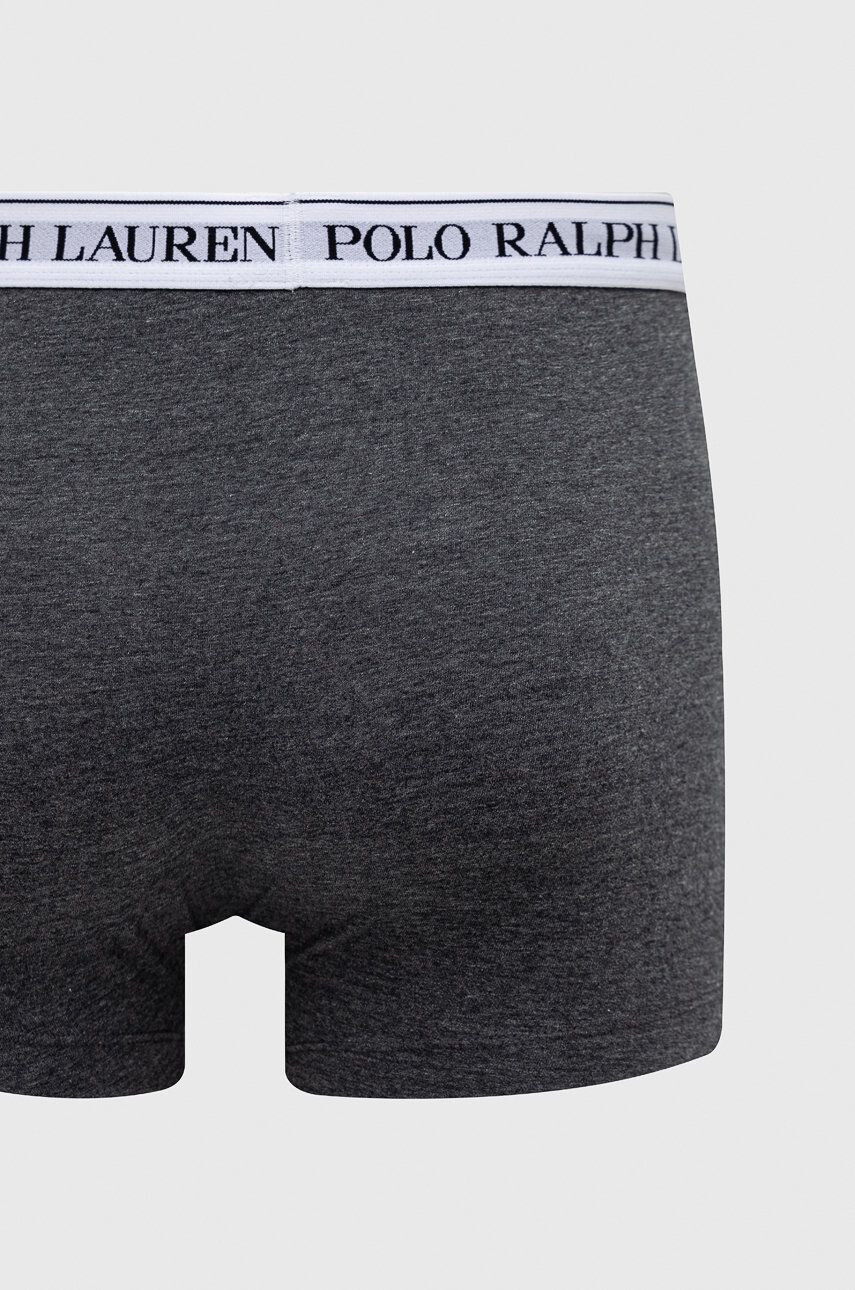 Polo Ralph Lauren Boksarice 3-pack moški siva barva - Pepit.si