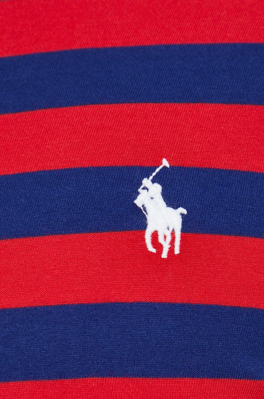 Polo Ralph Lauren Bombažna kratka majica bela barva - Pepit.si