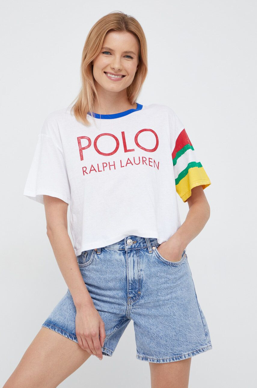 Polo Ralph Lauren Bombažna kratka majica - Pepit.si