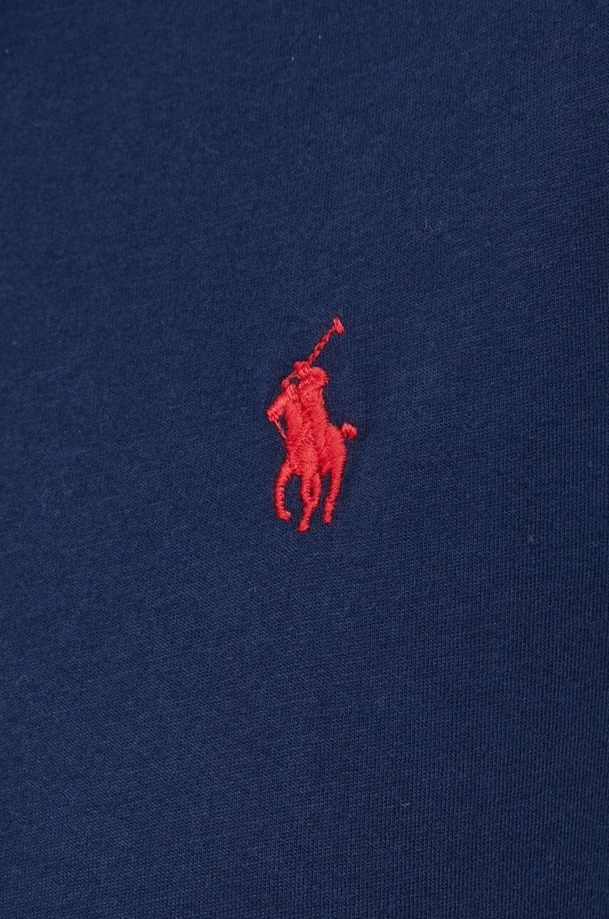 Polo Ralph Lauren Bombažna kratka majica mornarsko modra barva - Pepit.si