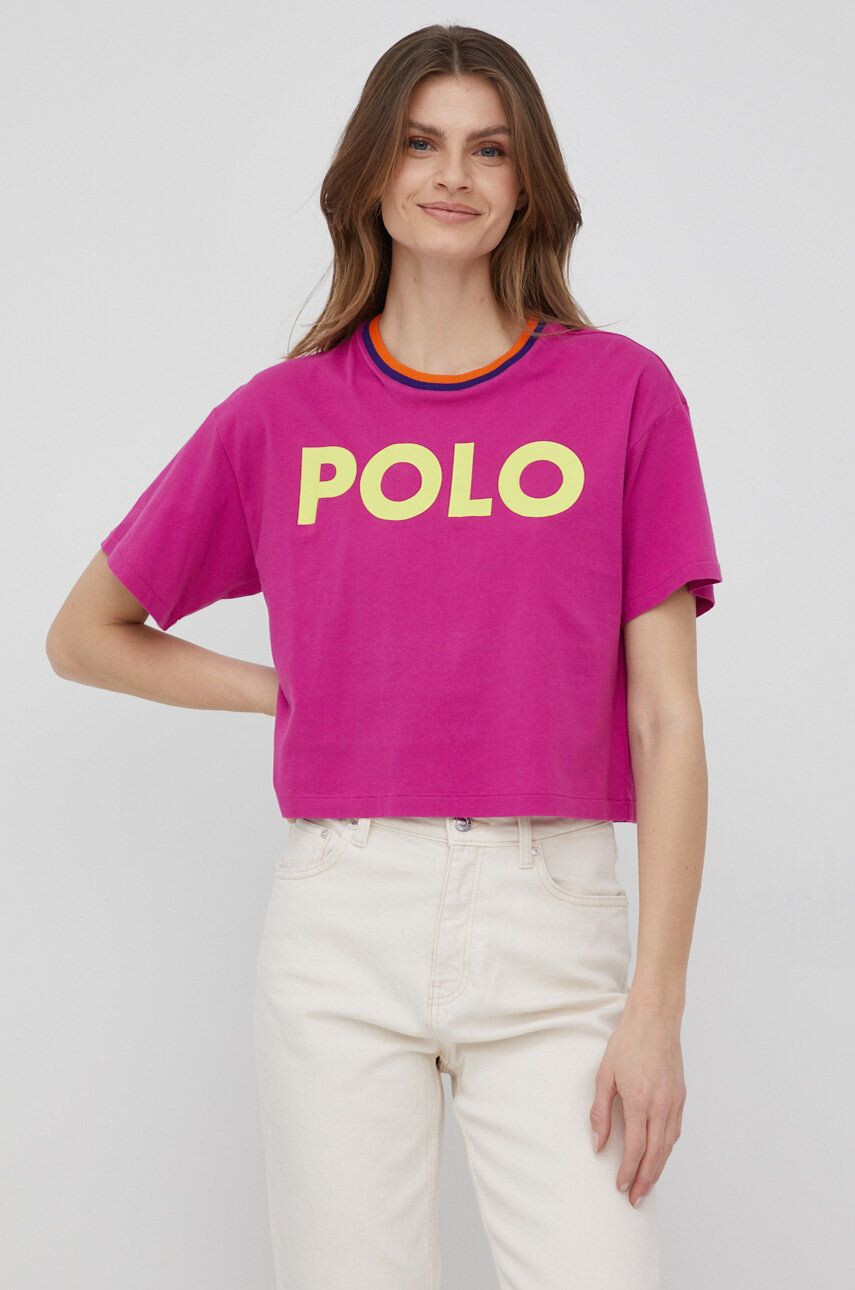 Polo Ralph Lauren bombažna majica - Pepit.si