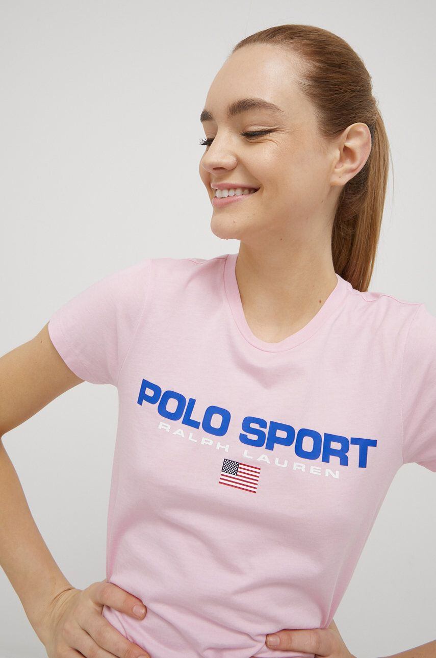 Polo Ralph Lauren bombažna majica - Pepit.si