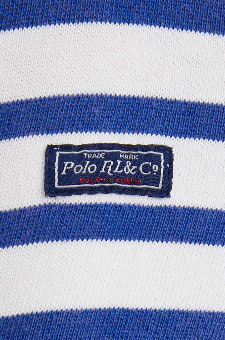 Polo Ralph Lauren Bombažna majica z dolgimi rokavi bela barva - Pepit.si