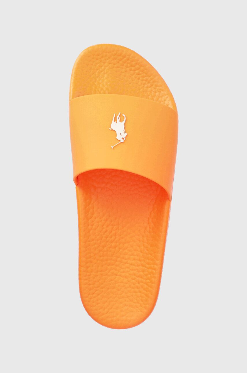 Polo Ralph Lauren Natikači Polo Slide moški oranžna barva 809892945005 - Pepit.si