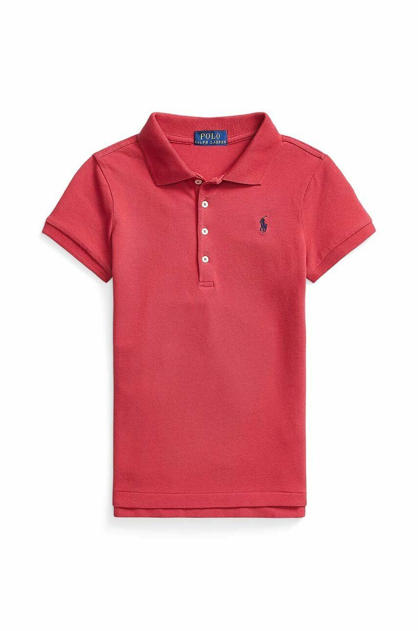 Polo Ralph Lauren Otroška polo rdeča barva - Pepit.si