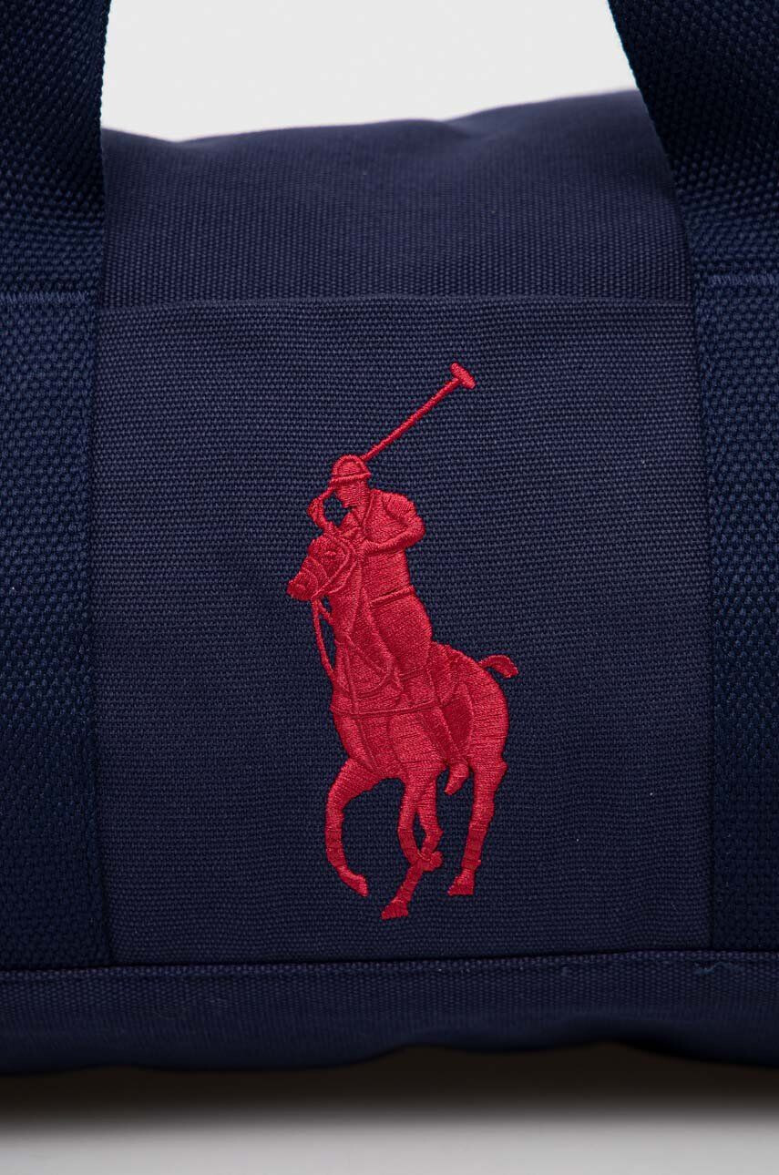 Polo Ralph Lauren Otroška torba črna barva - Pepit.si