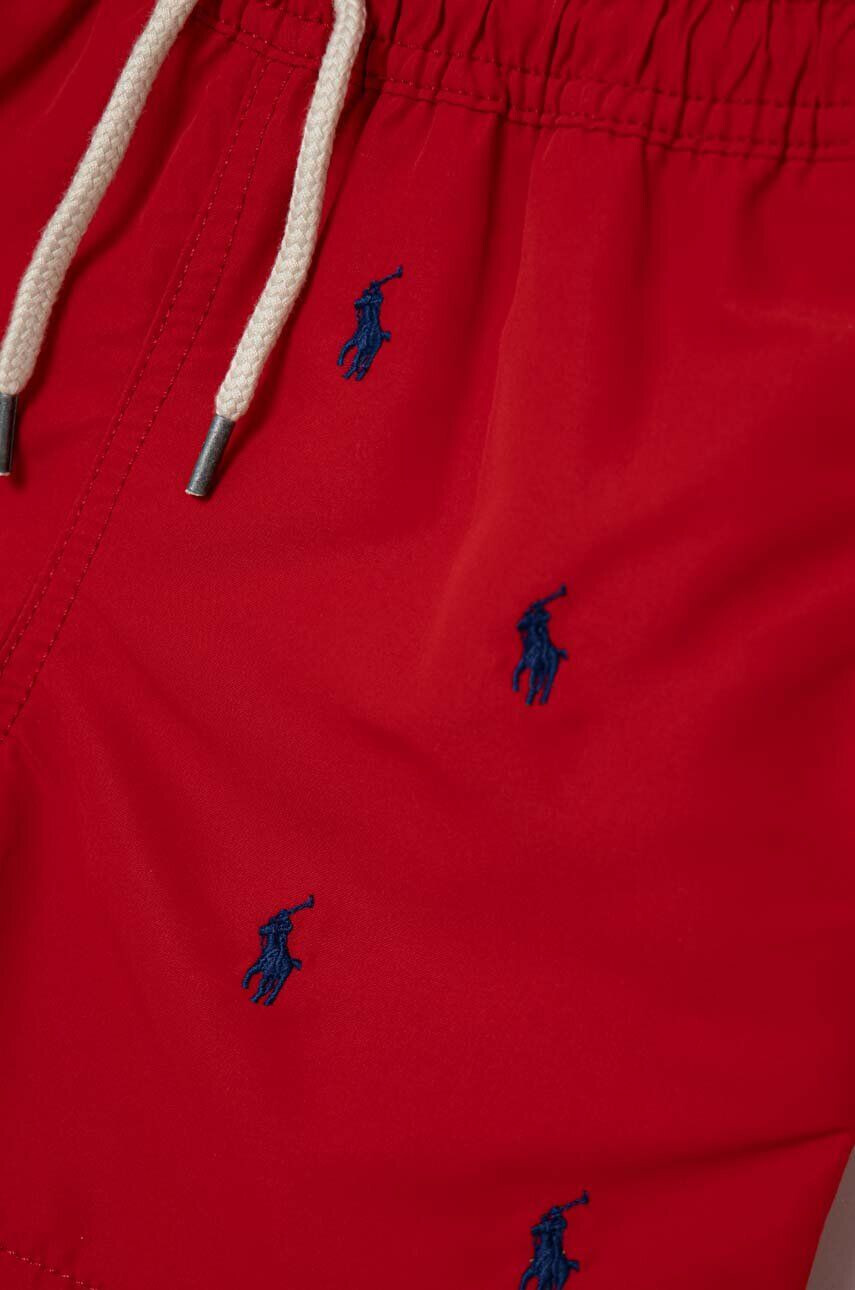 Polo Ralph Lauren Otroške kopalne kratke hlače rdeča barva - Pepit.si