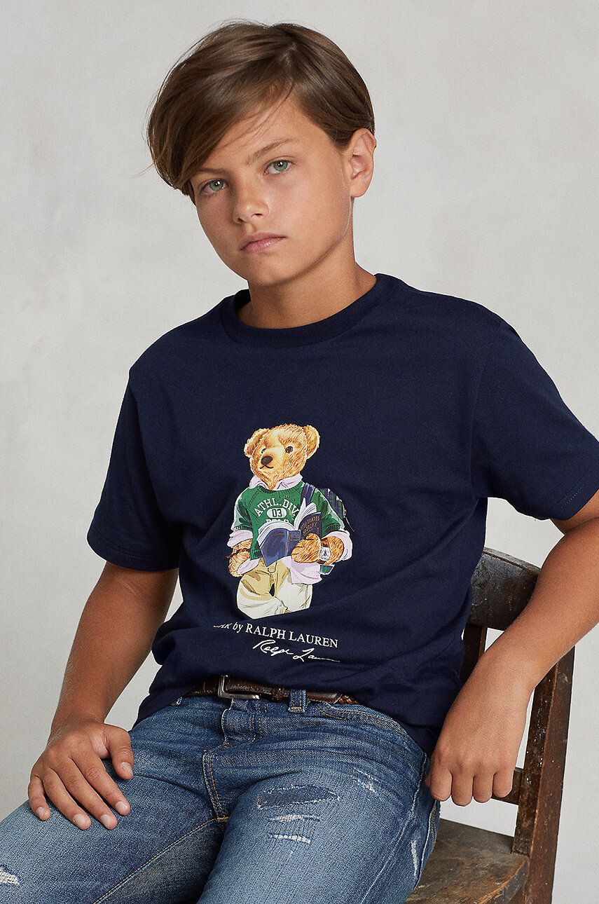 Polo Ralph Lauren Otroški bombažen t-shirt - Pepit.si