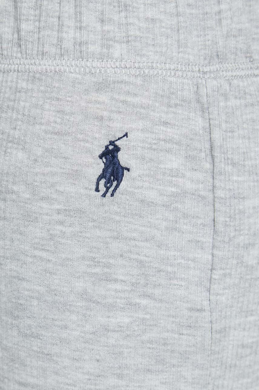 Polo Ralph Lauren Pižama ženska siva barva - Pepit.si