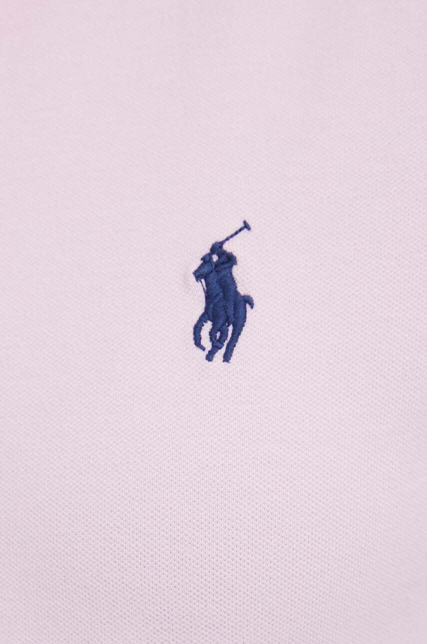 Polo Ralph Lauren Polo ženski roza barva - Pepit.si