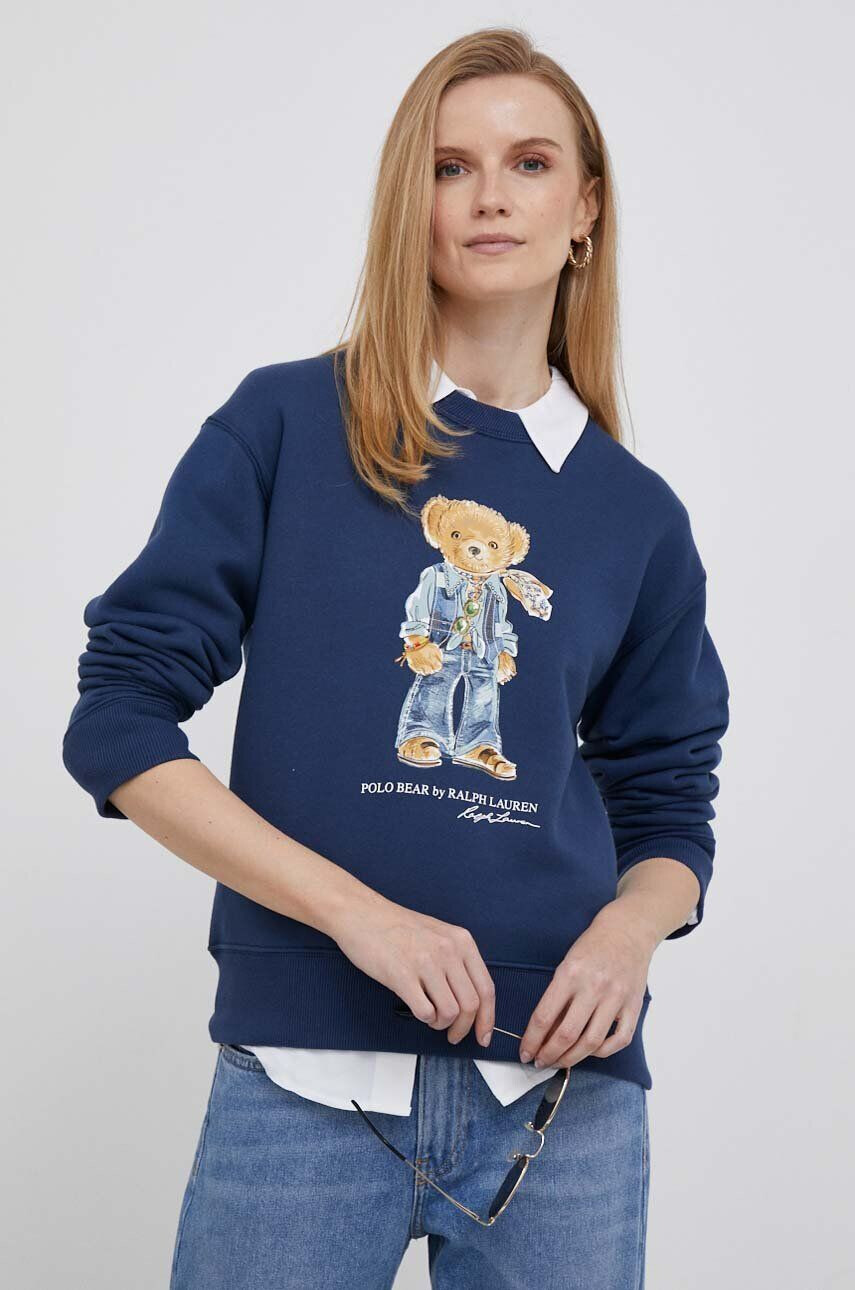 Polo Ralph Lauren Pulover ženska s kapuco - Pepit.si