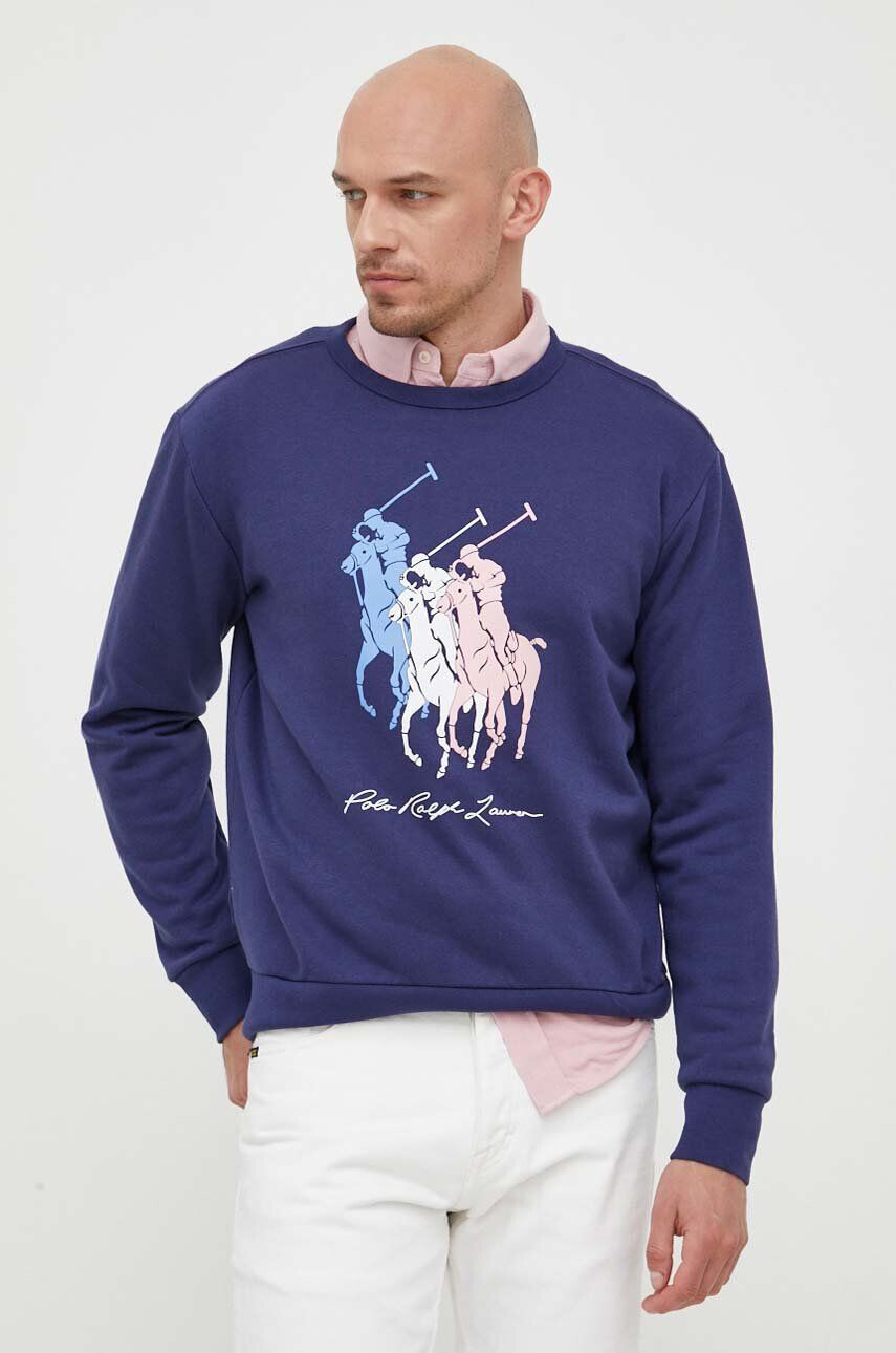 Polo Ralph Lauren Pulover ženska oranžna barva - Pepit.si