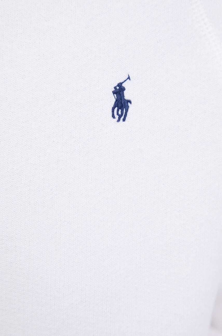 Polo Ralph Lauren Pulover ženska rumena barva s kapuco - Pepit.si