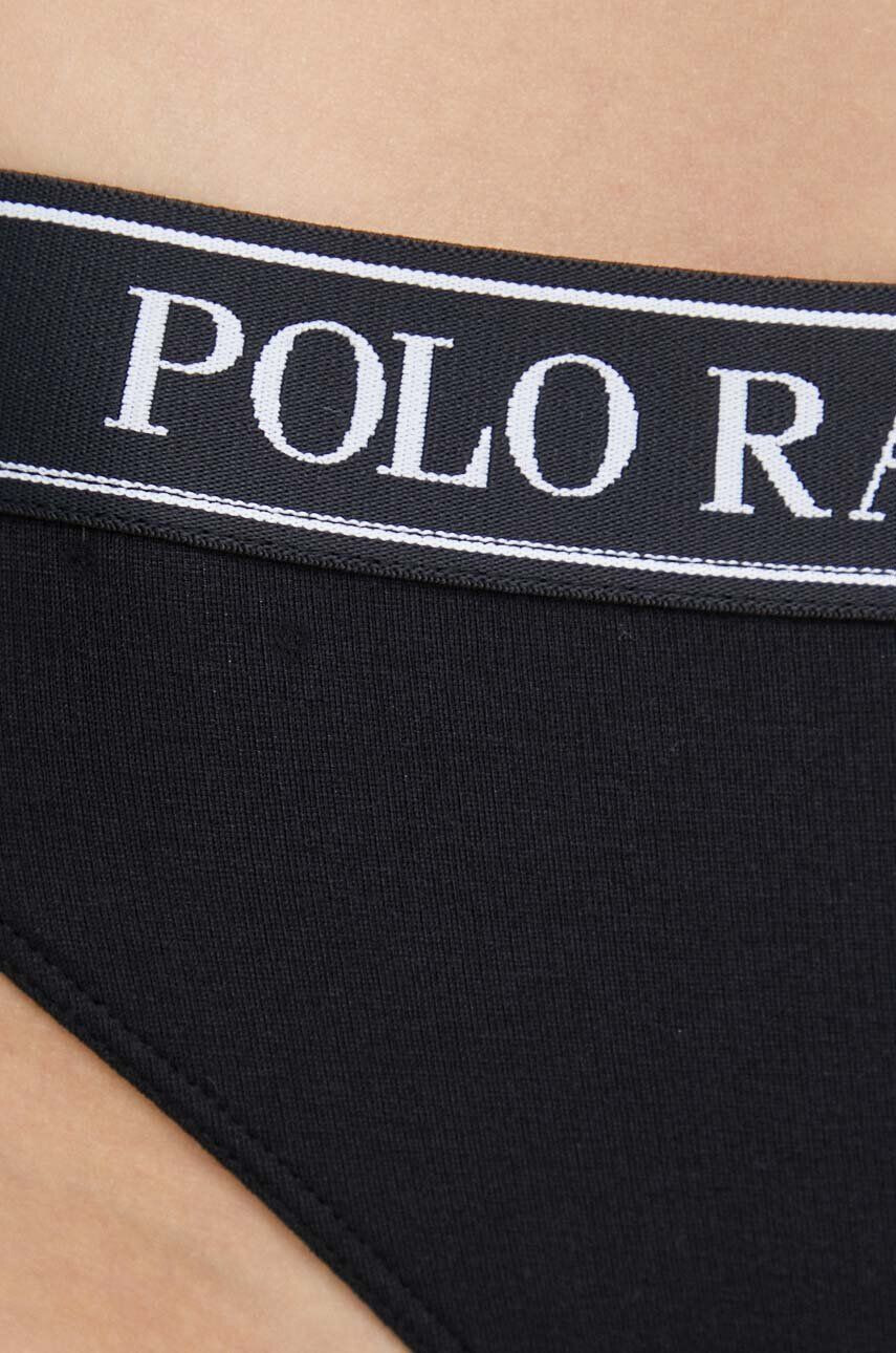 Polo Ralph Lauren Spodnjice črna barva - Pepit.si