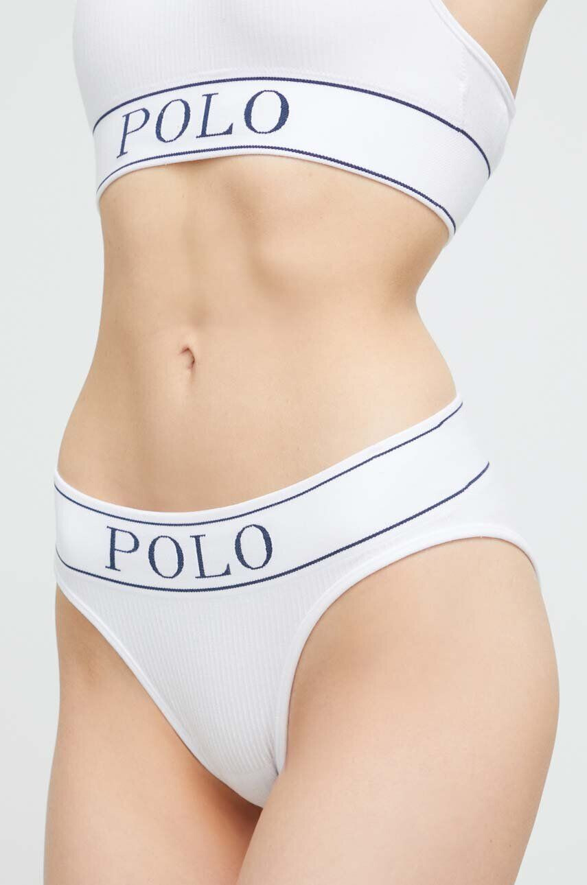 Polo Ralph Lauren Spodnjice bela barva - Pepit.si