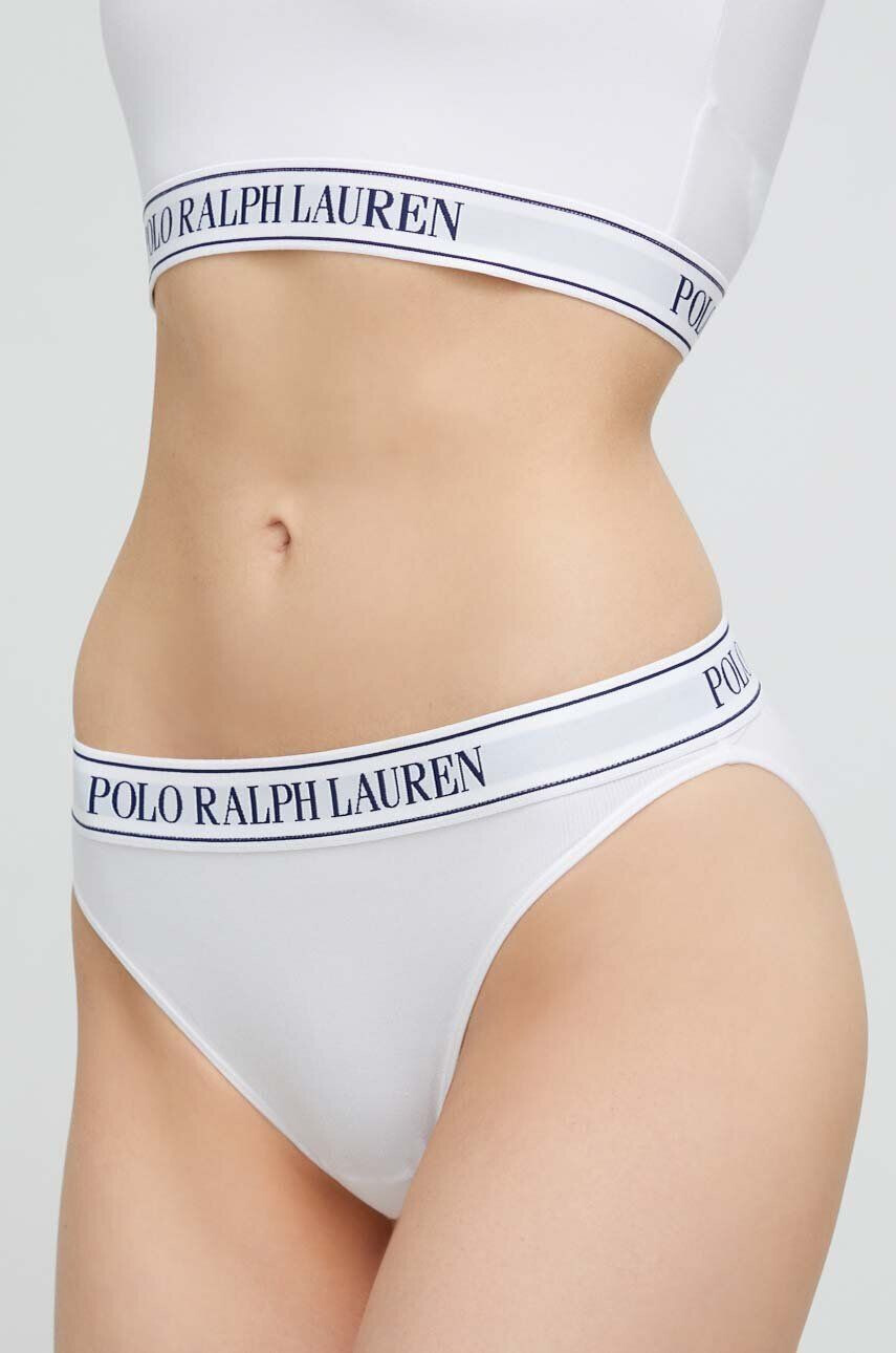 Polo Ralph Lauren Spodnjice bela barva - Pepit.si