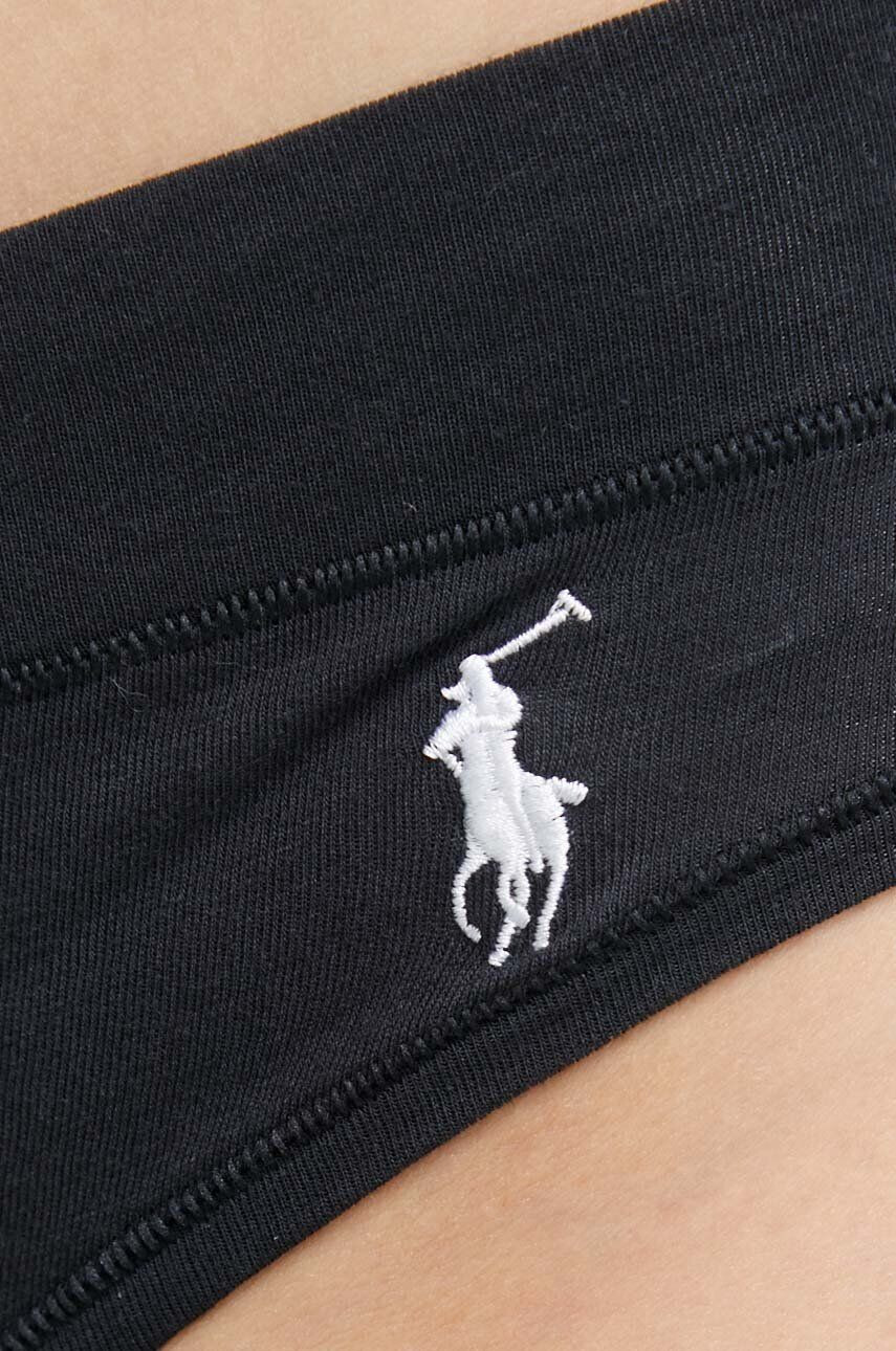 Polo Ralph Lauren Tangice črna barva - Pepit.si