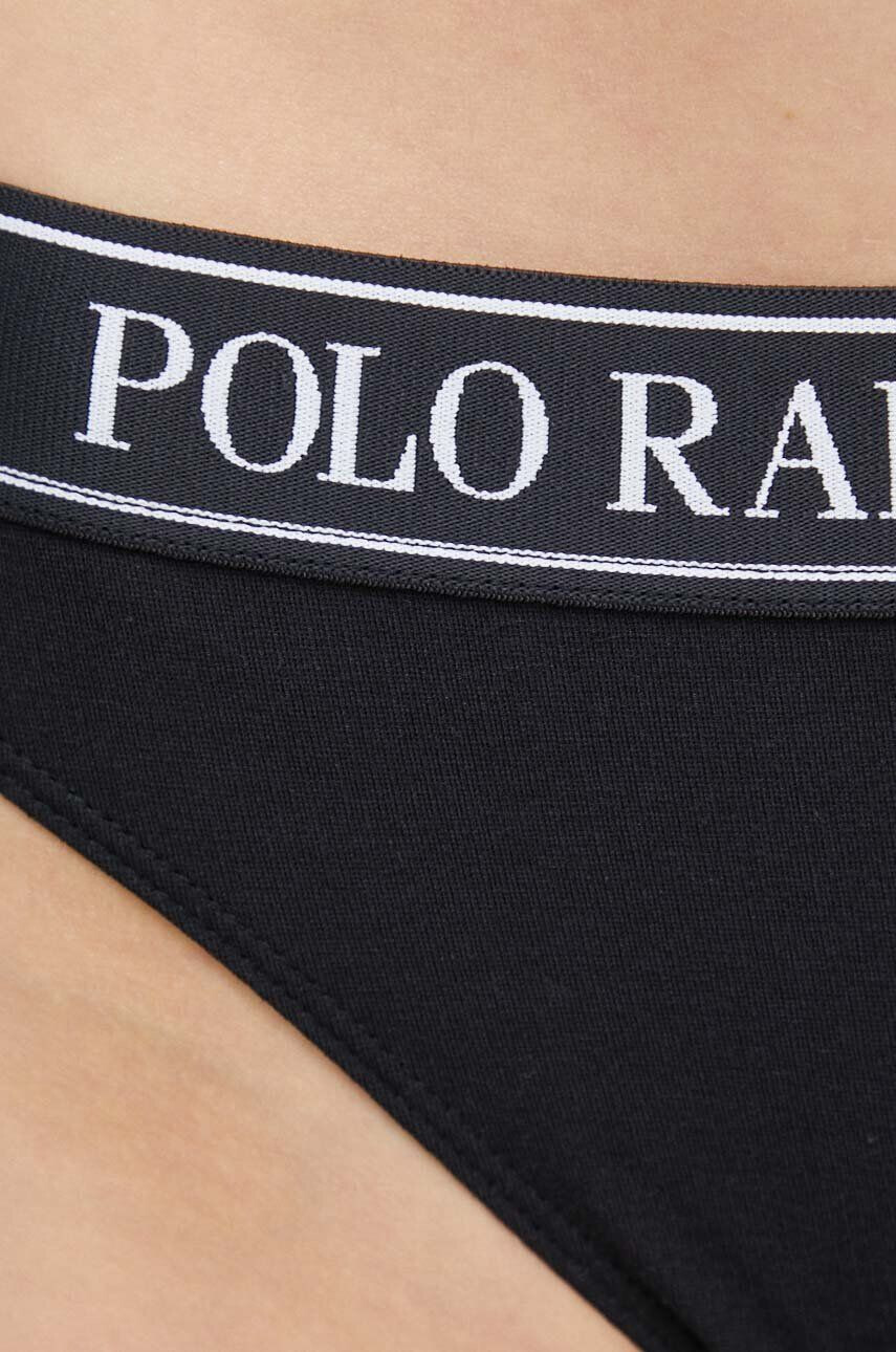 Polo Ralph Lauren Tangice črna barva - Pepit.si