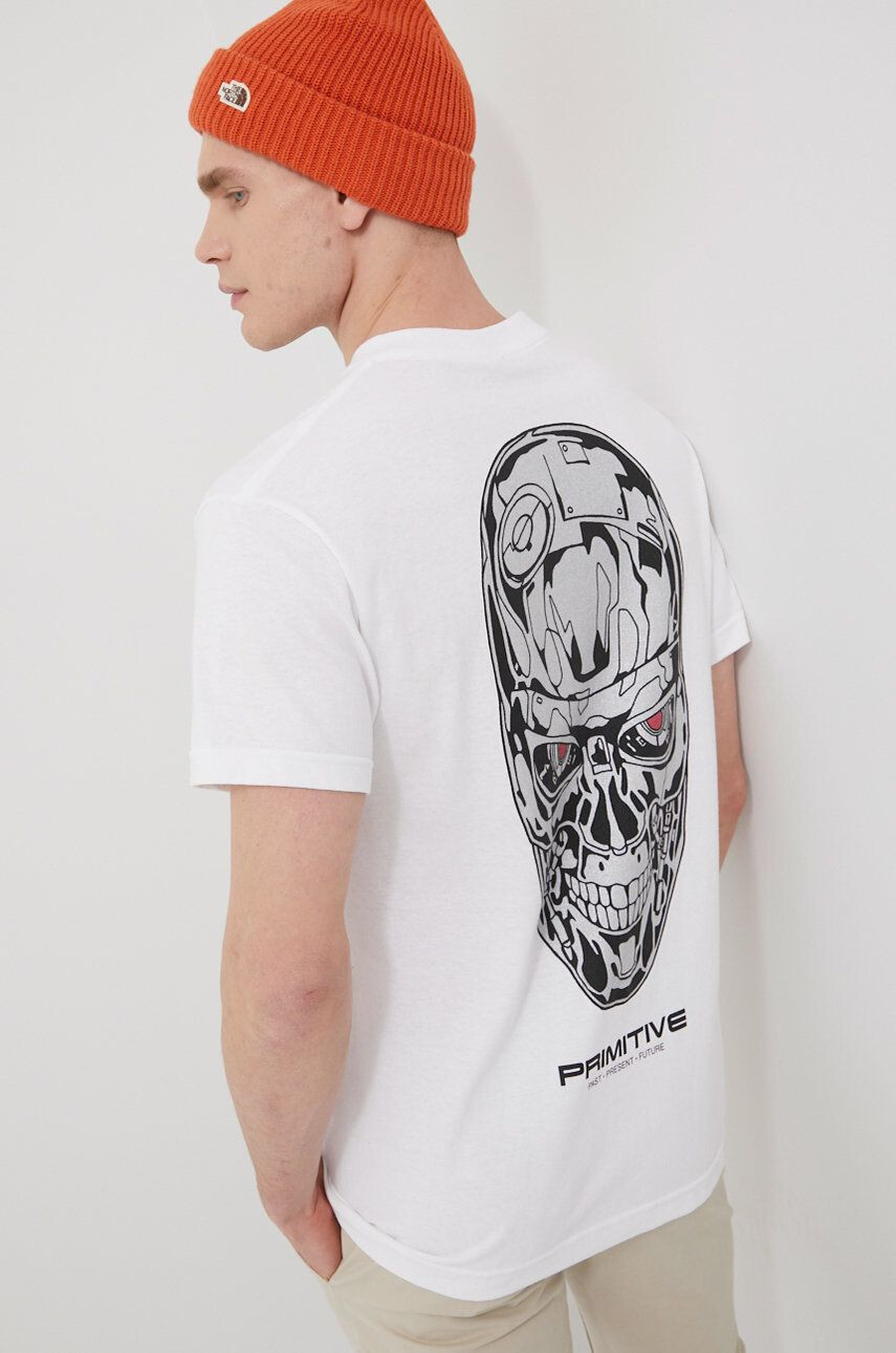 Primitive Bombažen t-shirt X Terminator - Pepit.si