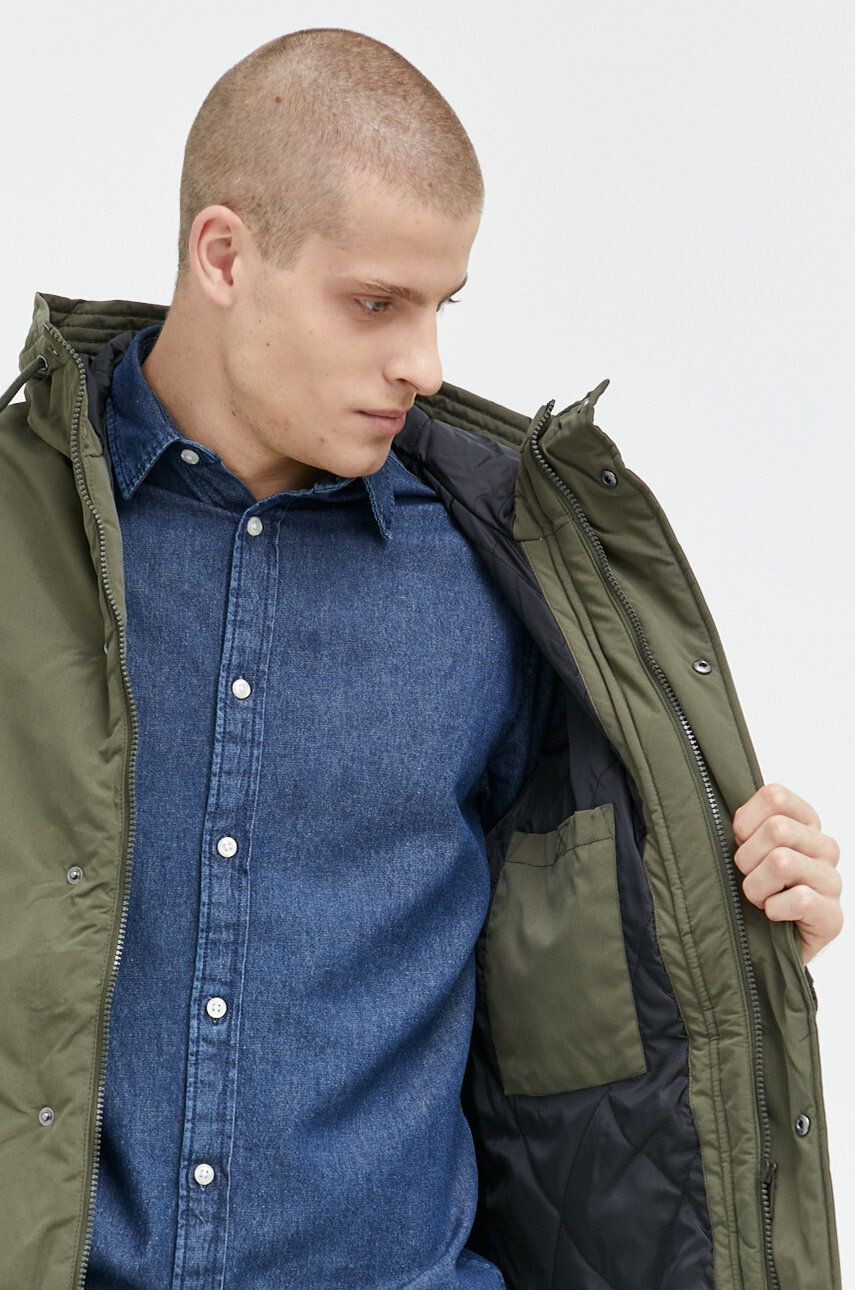 Produkt by Jack & Jones Jakna moška zelena barva - Pepit.si