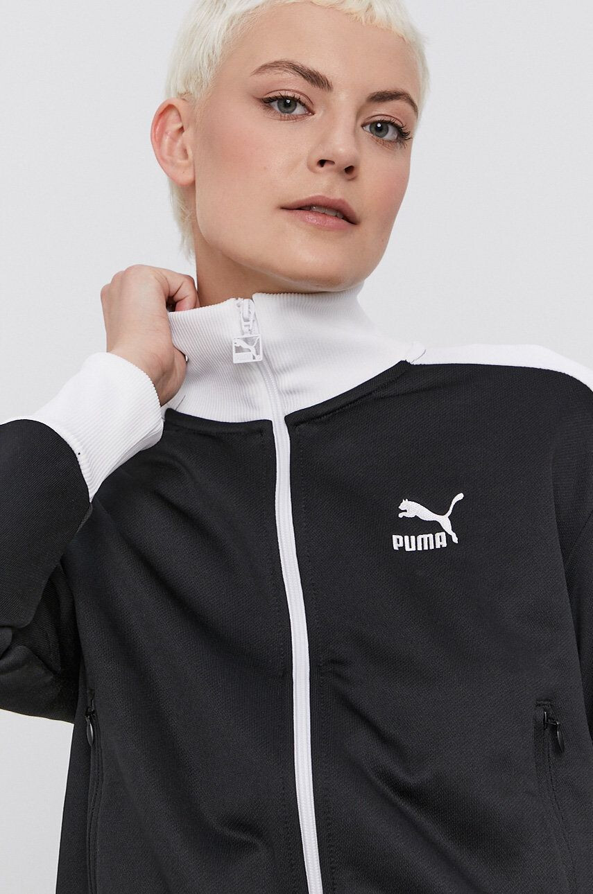 Puma Bluza ženska črna barva - Pepit.si